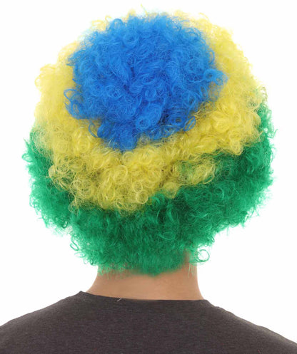 Brazil Flag Wig