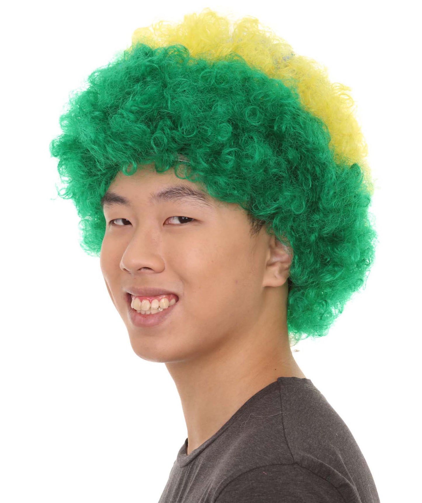 Brazil Flag Wig