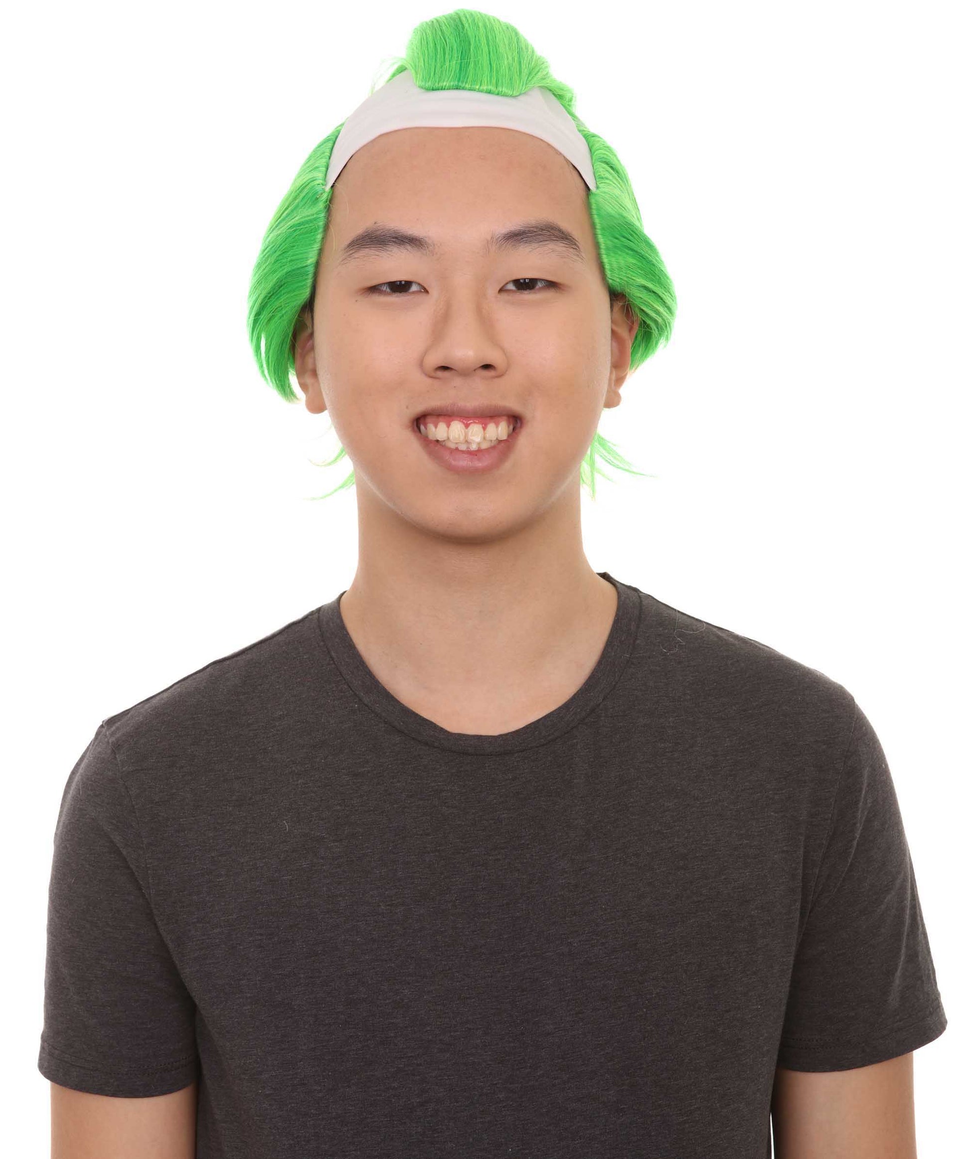 Green Men’s Wig