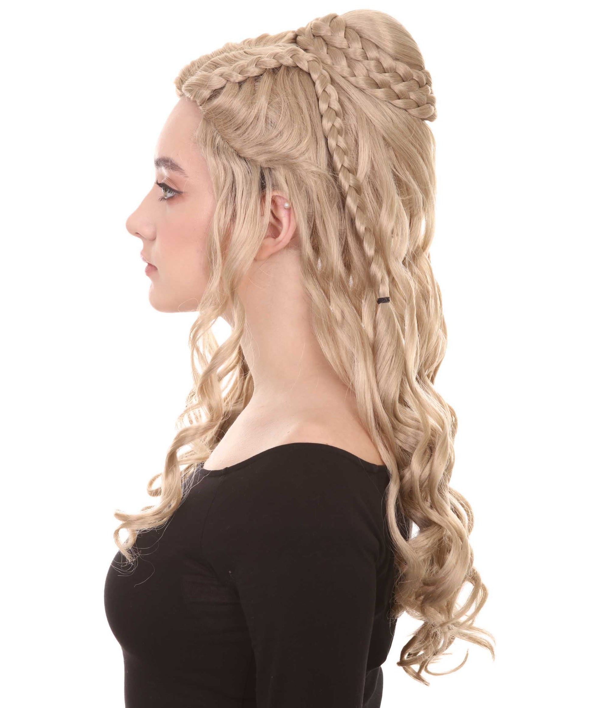 Blonde Cosplay Queen Wig