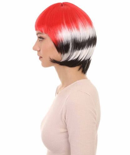 South Korean Flag Bob Wig