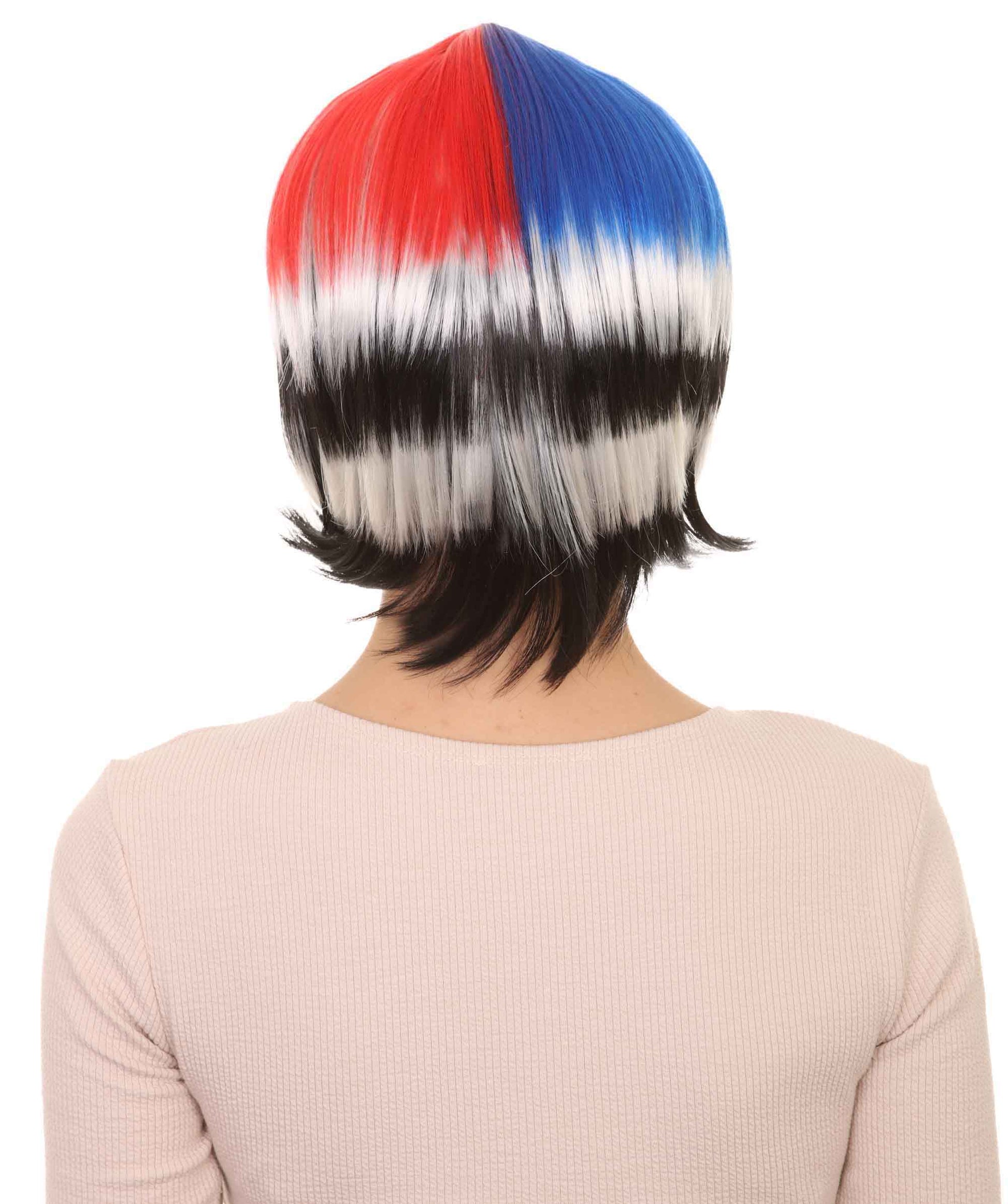 South Korean Flag Bob Wig