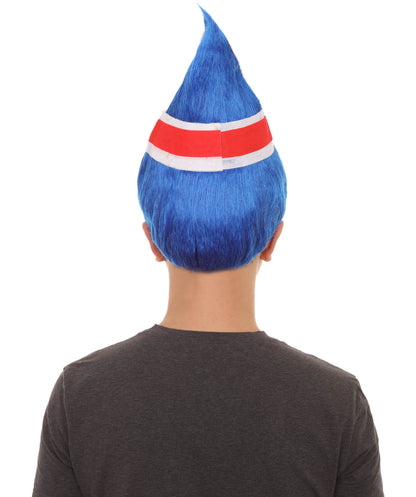 troll Iceland flag wig