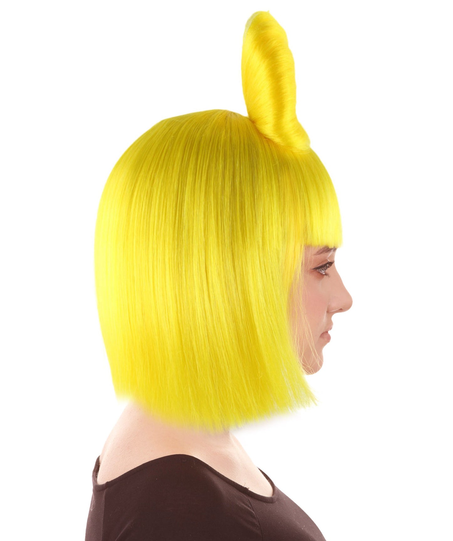 Yellow Women's Butterfly Bow Wigs