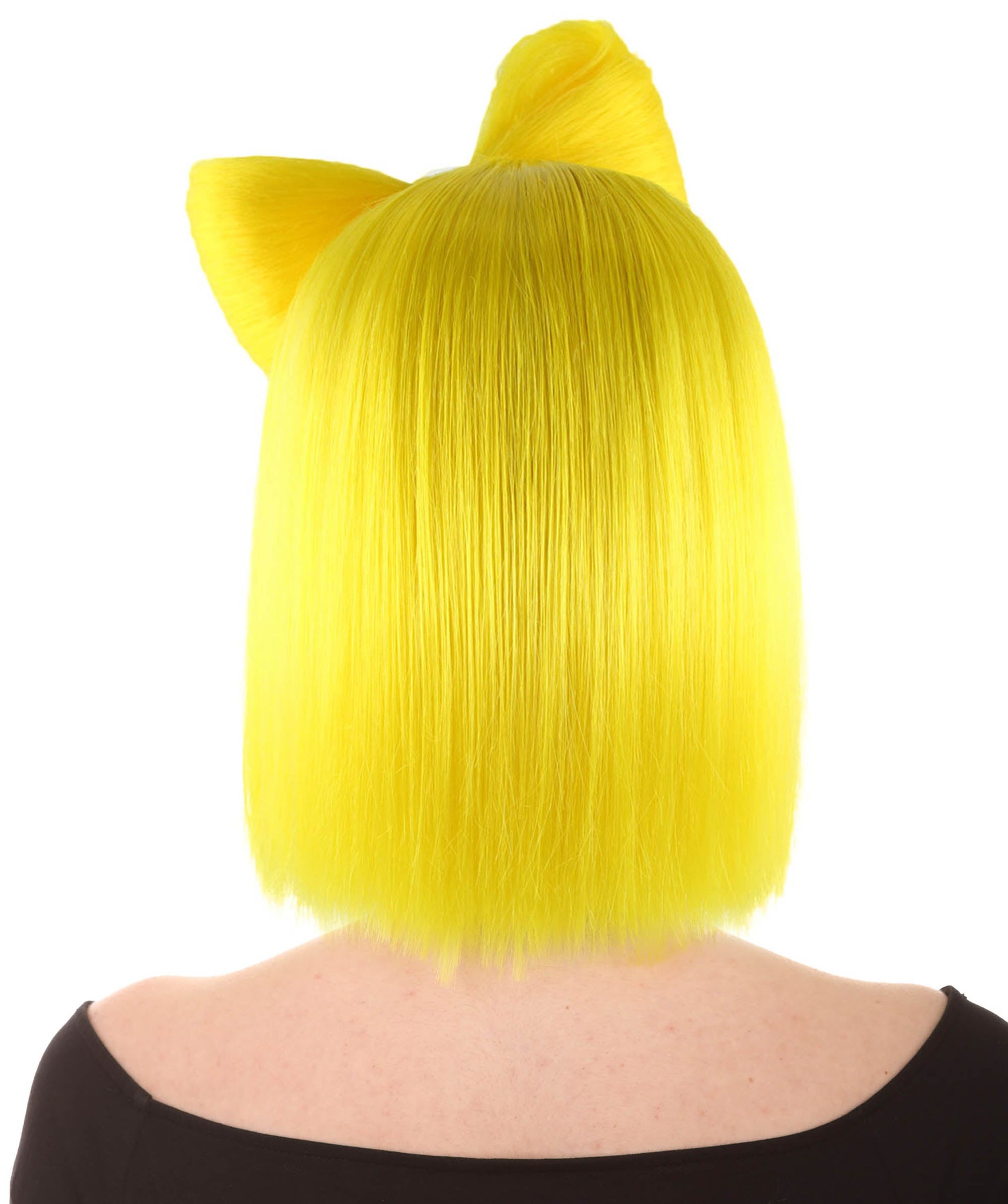 Yellow Women's Butterfly Bow Wigs