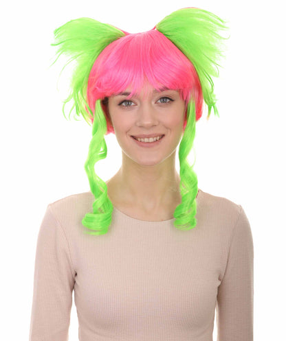 Circus Sweetie Clown Wig