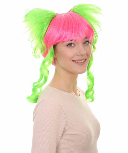 Circus Sweetie Clown Wig