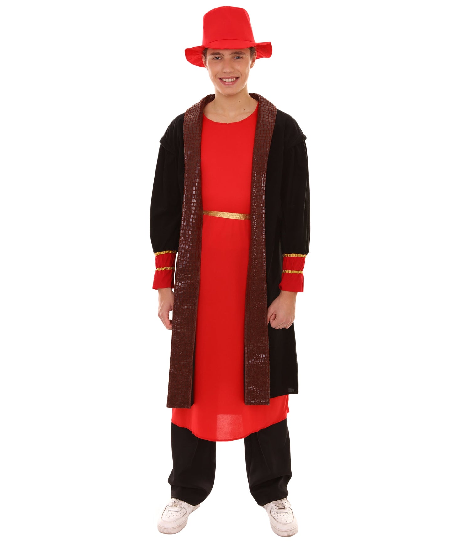 Men's Painter Artist Costume | Red Fancy Costume