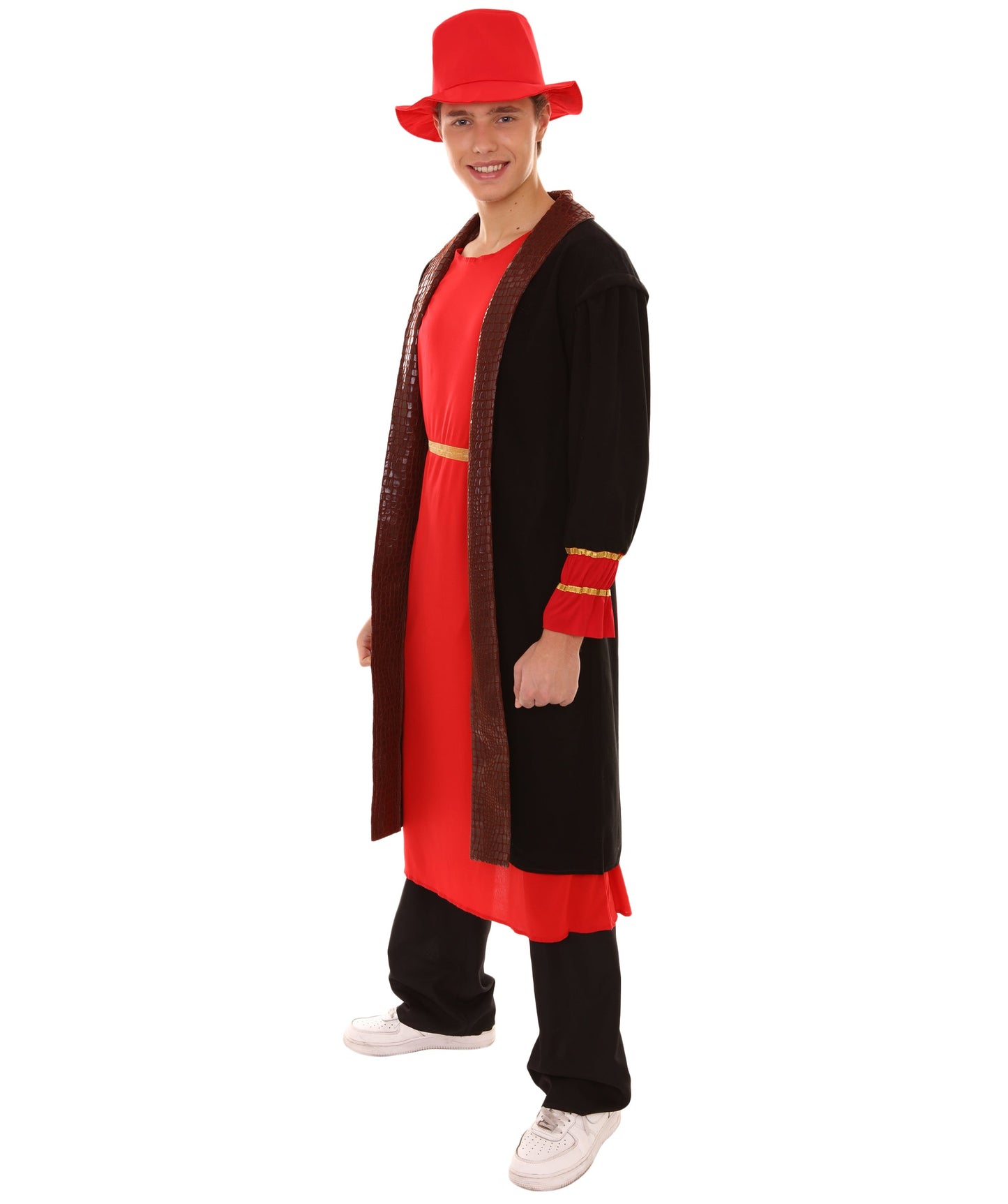 Men's Painter Artist Costume | Red Fancy Costume