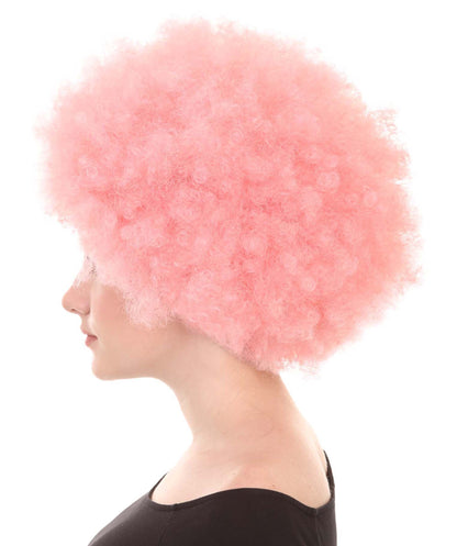 Pink Super Size Jumbo Party Halloween Wig