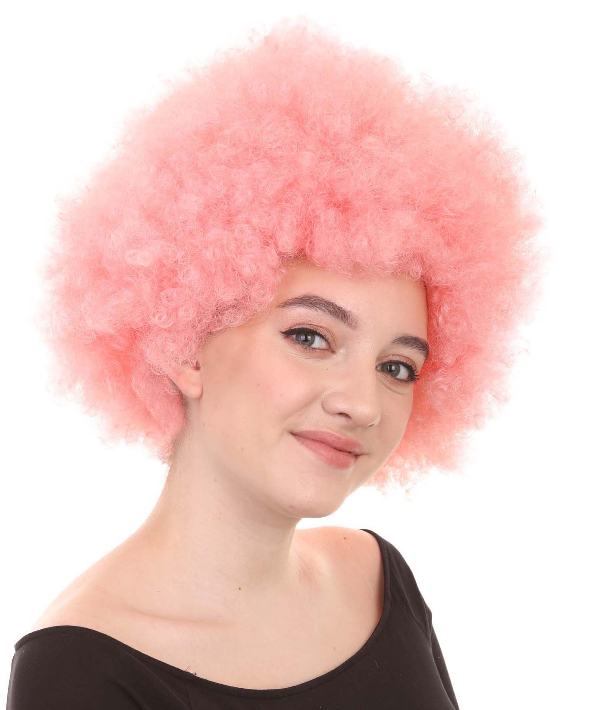 Pink Super Size Jumbo Party Halloween Wig