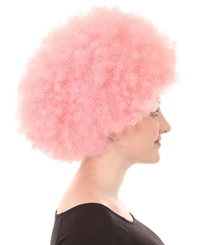 Pink Super Size Jumbo Party Halloween Wig