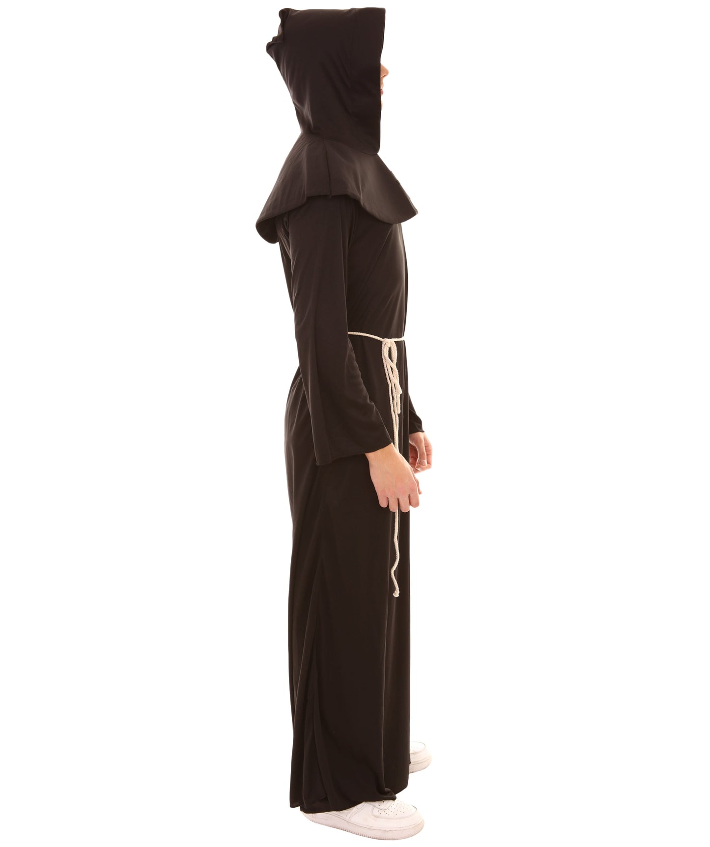 Men's Monk Robe Costume | Black Halloween Costumes