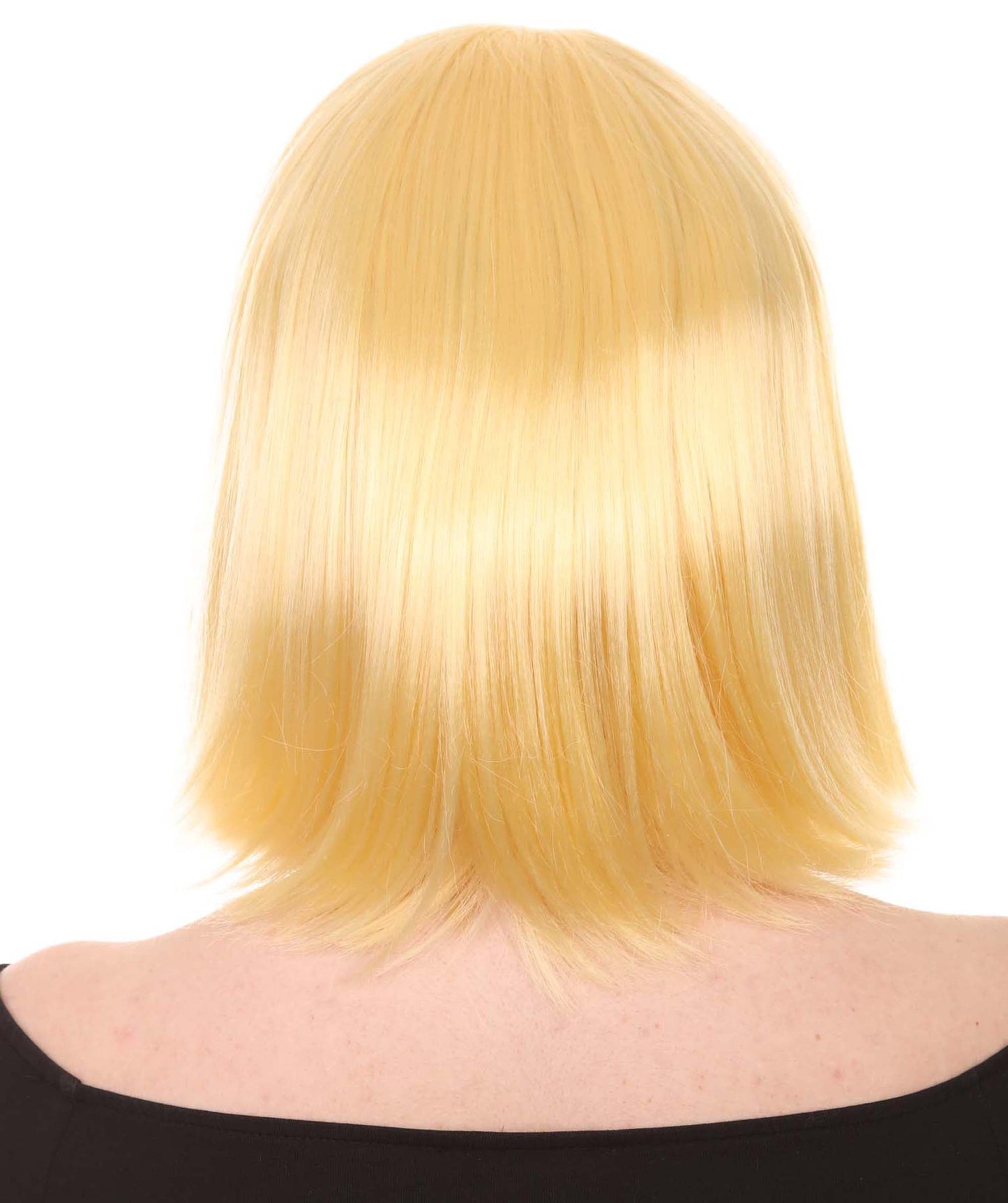 Womens Actress Wig | Blonde Medium Bob Wig | Premium Breathable Capless Cap