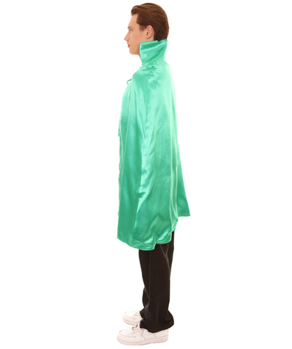 Green/Black Reversible Vampire Cape Costume