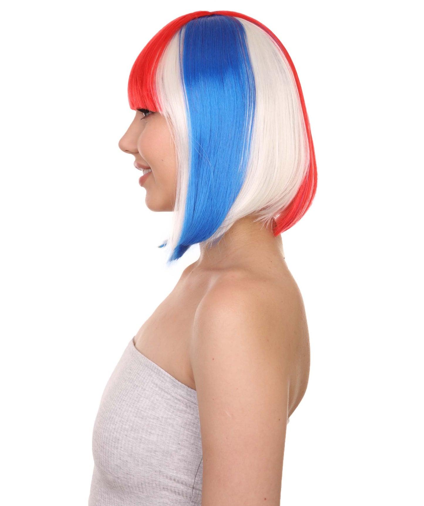 Iceland Flag Bob Wig