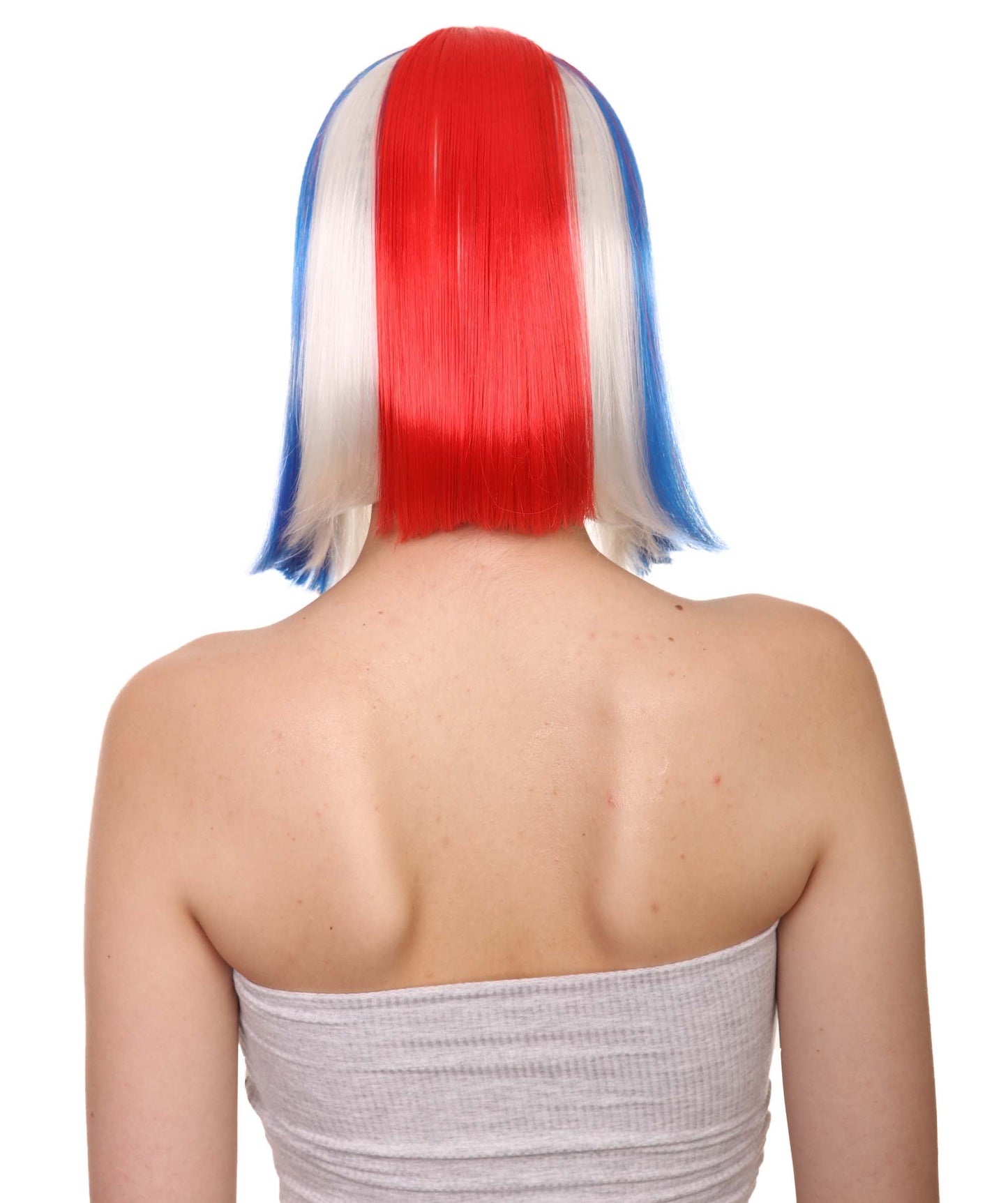 Iceland Flag Bob Wig