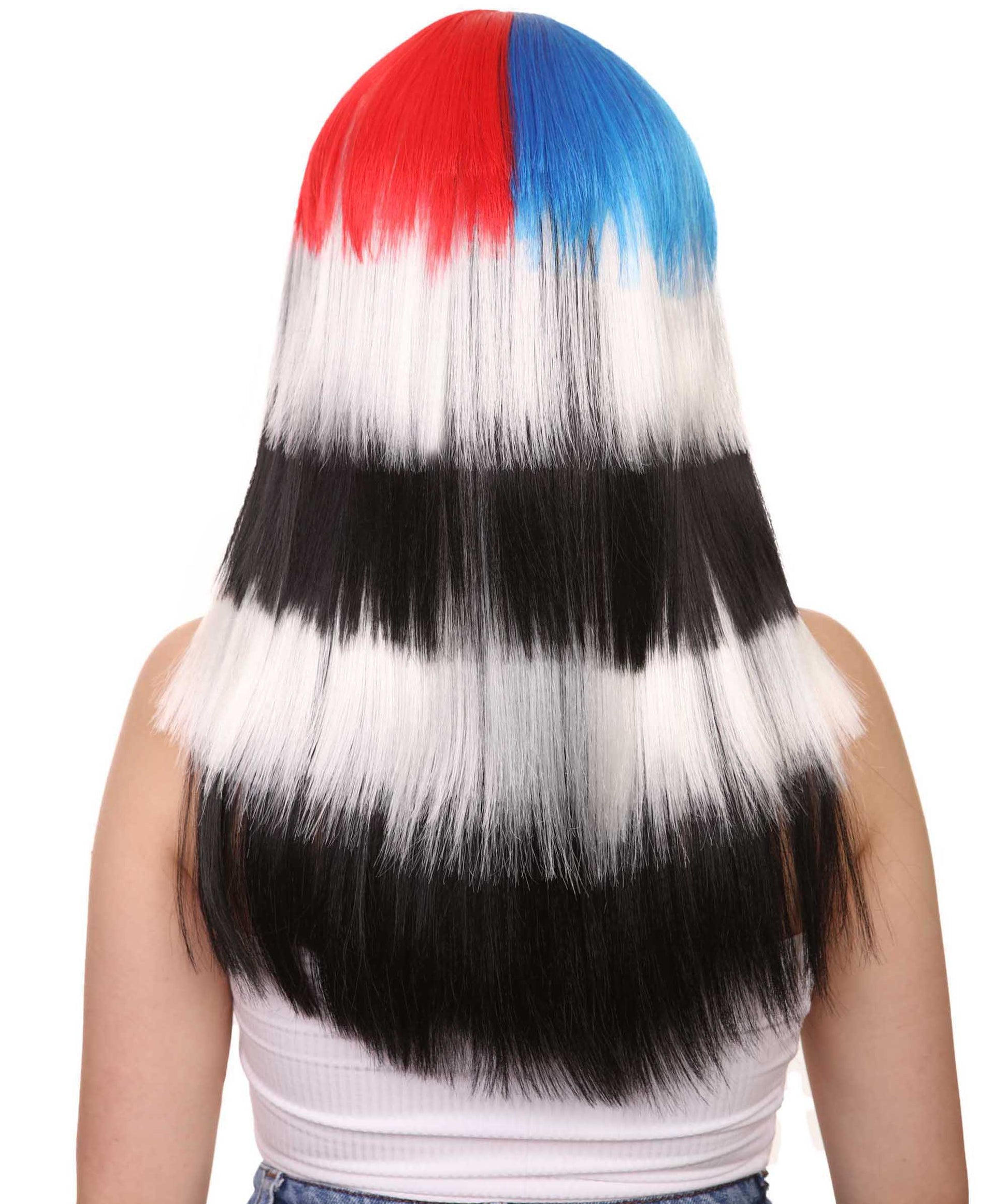 South Korea Flag  Bob Wig