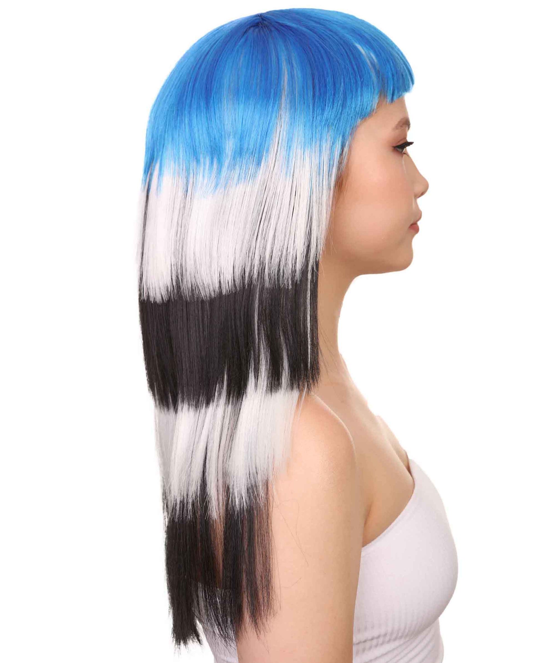 South Korea Flag  Bob Wig