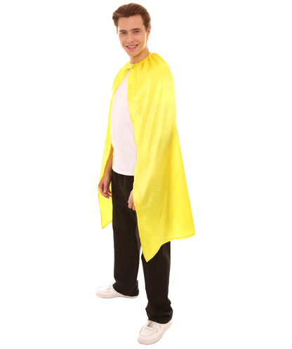 Yellow Party Cape Costume