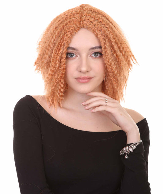 Orange Curly Cosplay Wig