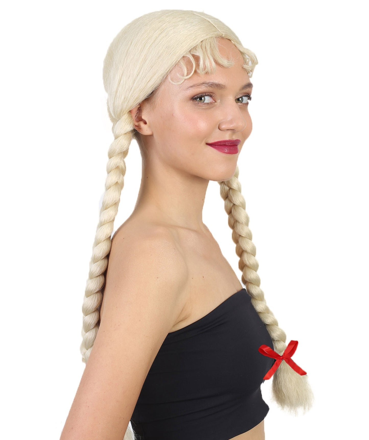 Blonde Multiple Colors Option Long Braided Wig