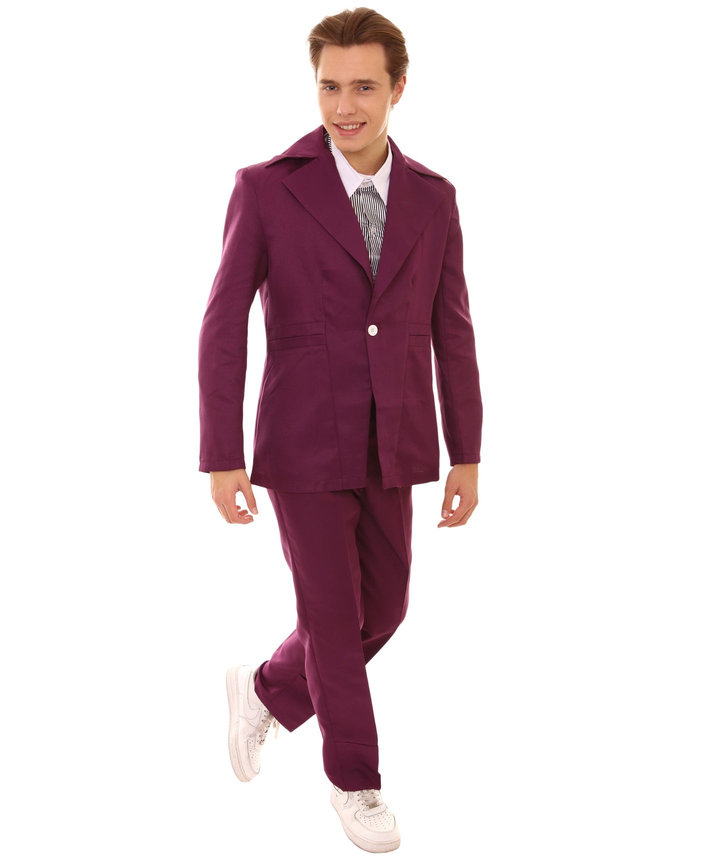 Light Purple halloween costume suit