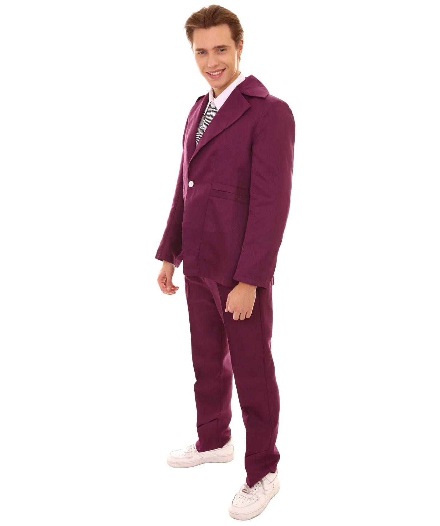 Light Purple halloween costume suit