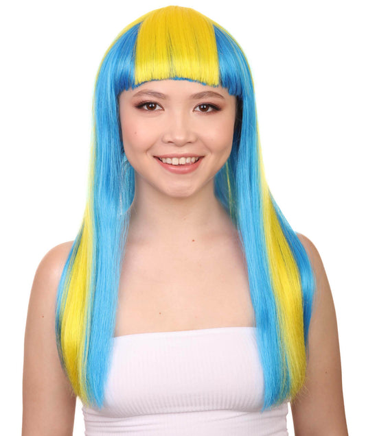 Sweden Flag Bob Wig