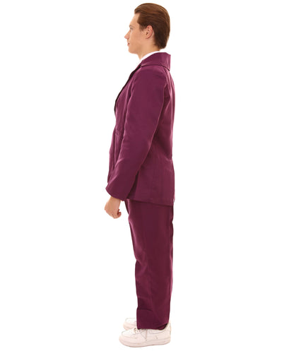 Light Purple halloween costume suit