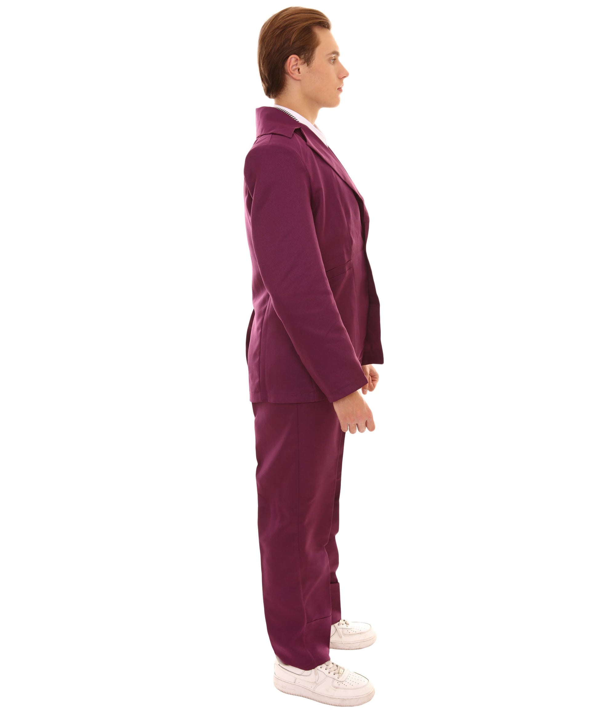 Light Purple halloween costume suit