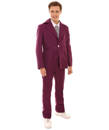 Light Purple halloween costume suit