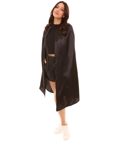 Black Party Cape Costume