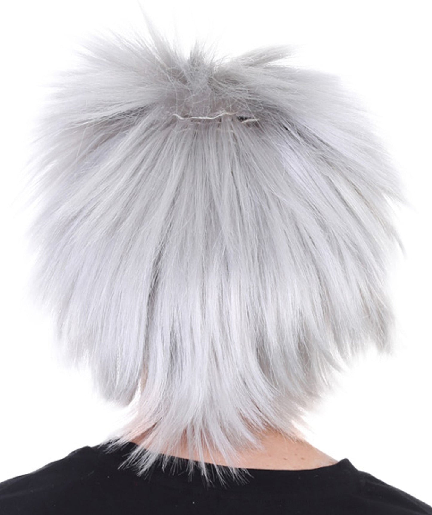 Grey 80’s Rockstar Style Wig