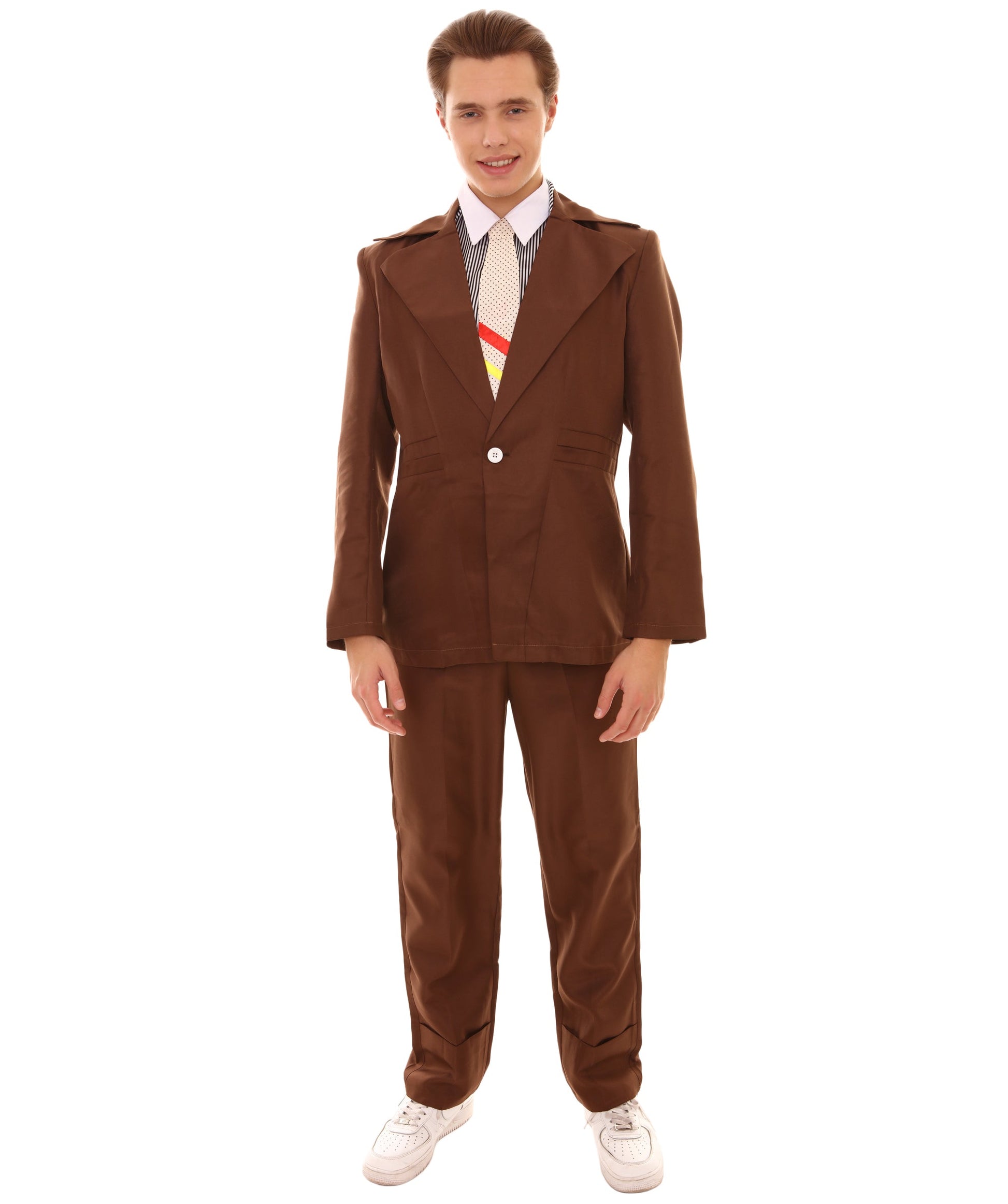 Brown halloween costume suit