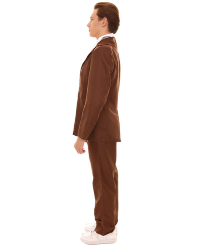 Brown halloween costume suit