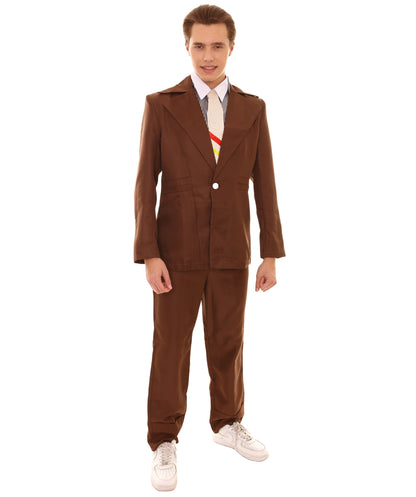 Brown halloween costume suit