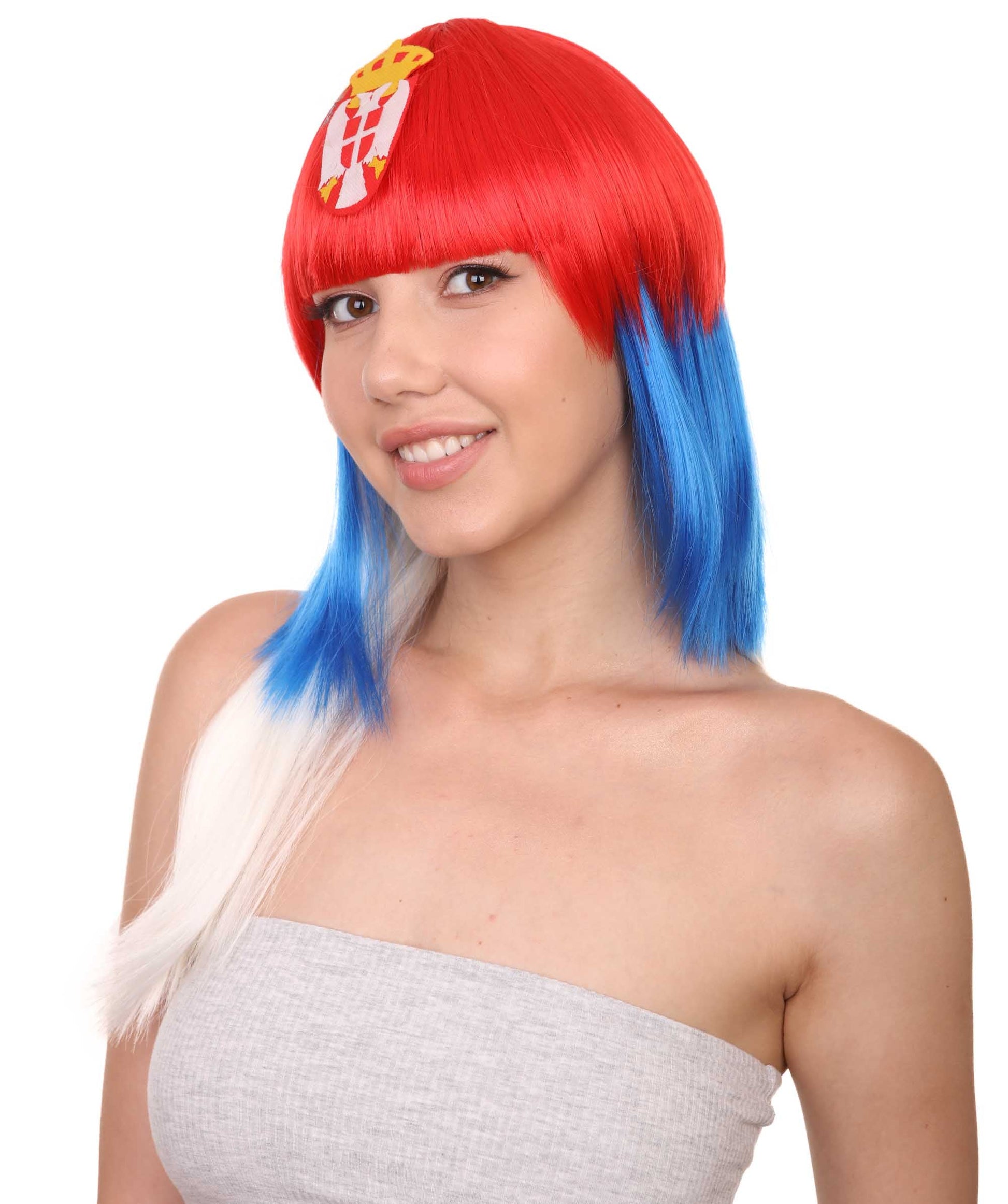 Serbia Flag  Bob Wig