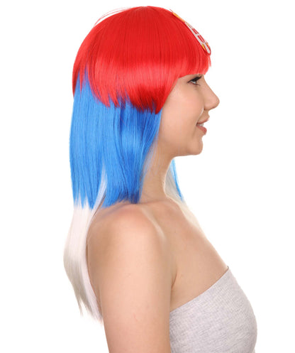 Serbia Flag  Bob Wig