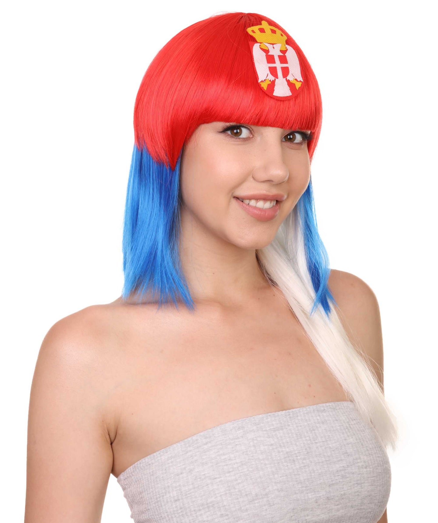 Serbia Flag  Bob Wig