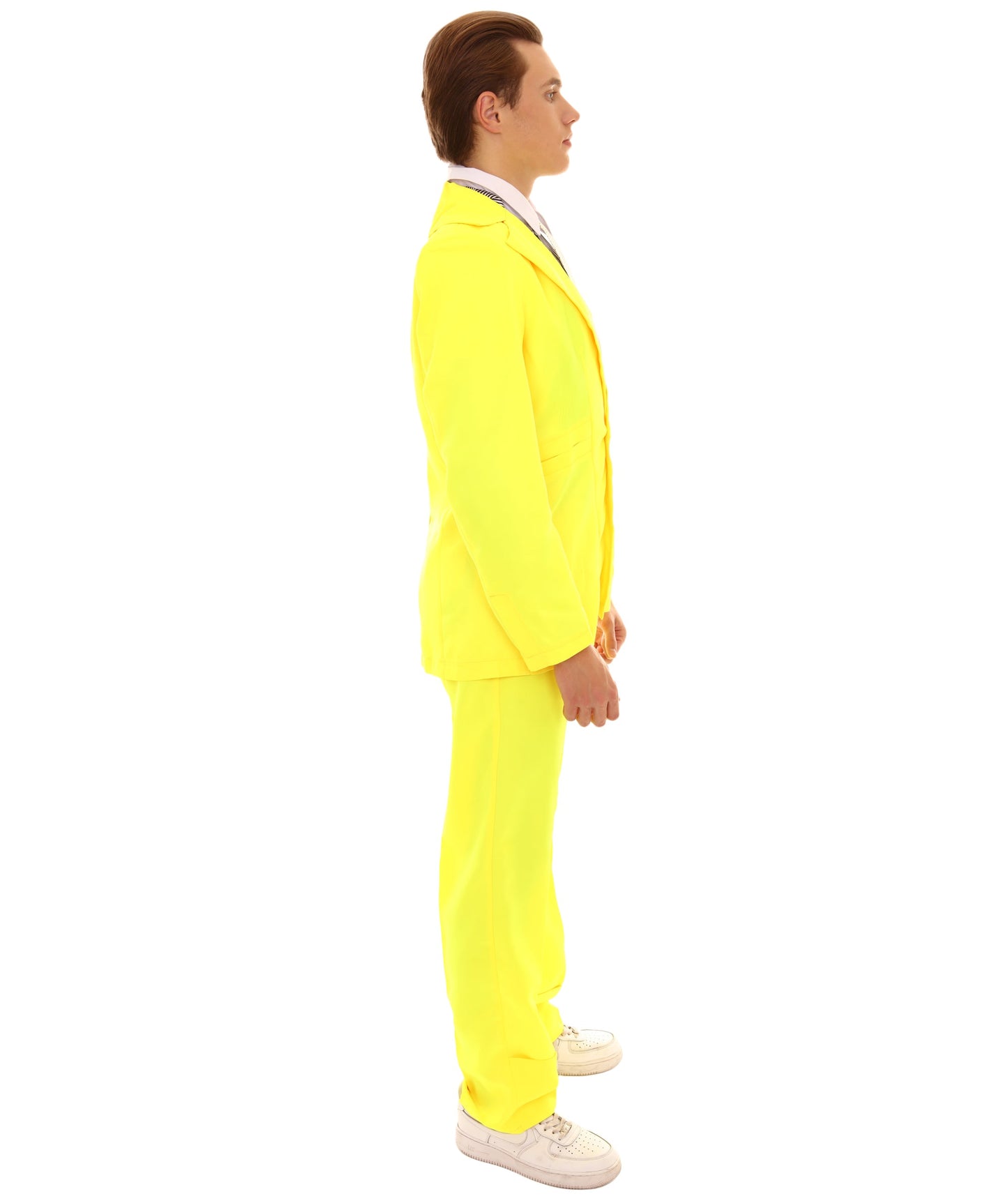 Yellow halloween costume suit