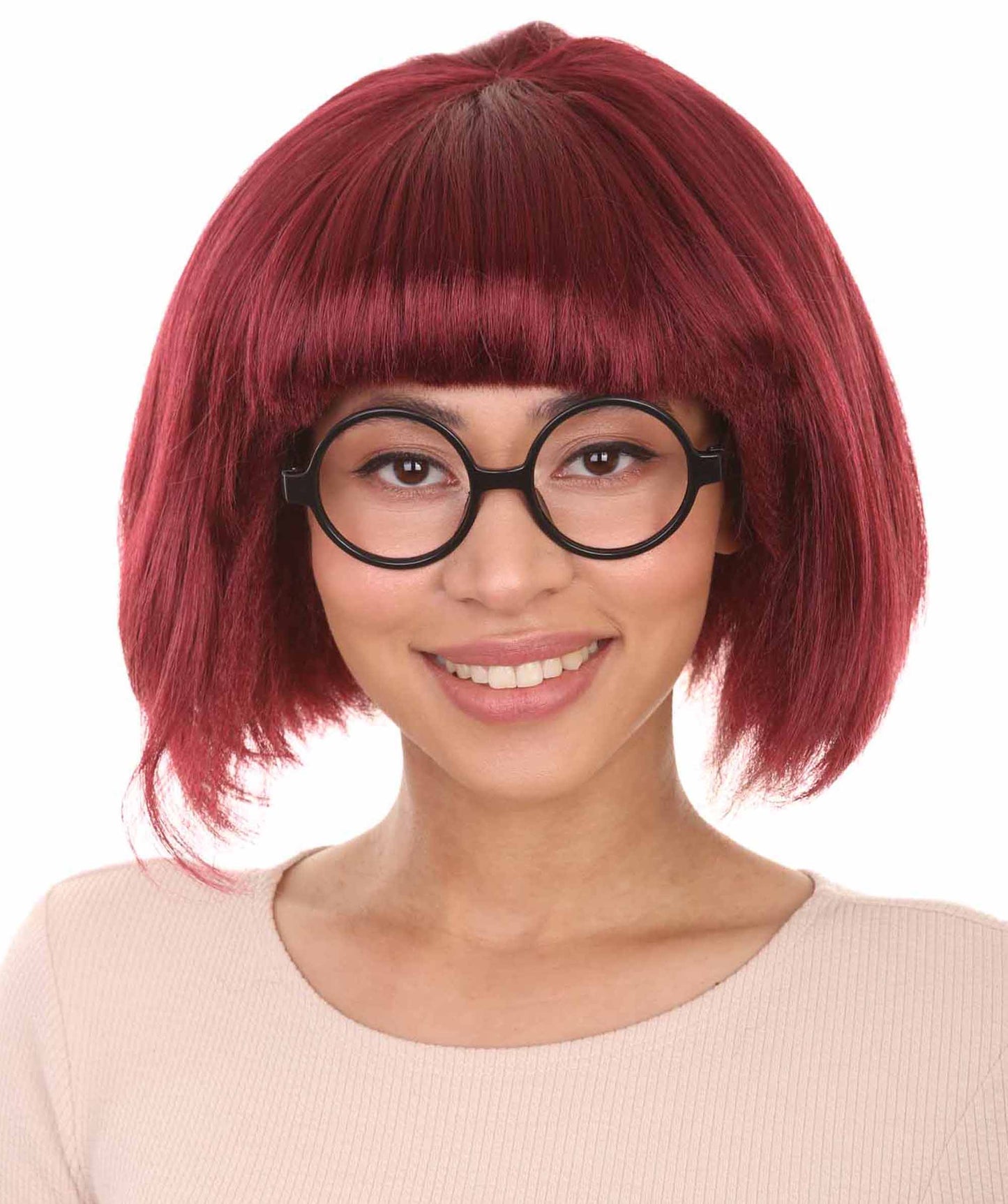 Burgundy Fashion Edna Multiple Colors Bob Wig