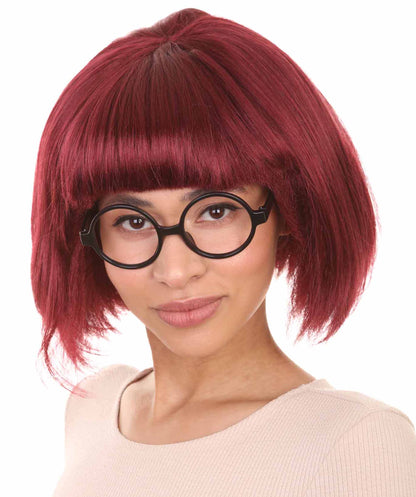 Burgundy Fashion Edna Multiple Colors Bob Wig