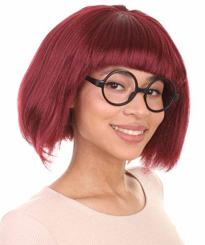 Burgundy Fashion Edna Multiple Colors Bob Wig