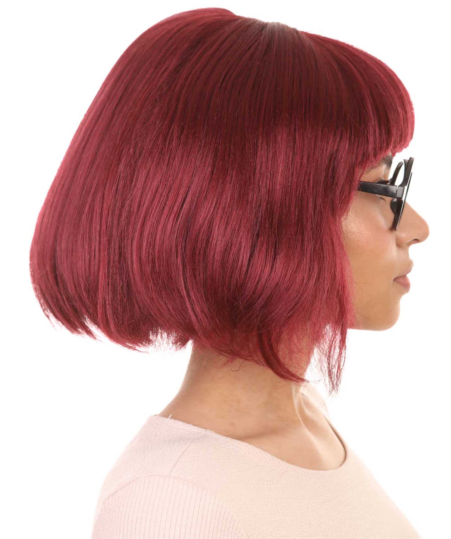 Burgundy Fashion Edna Multiple Colors Bob Wig