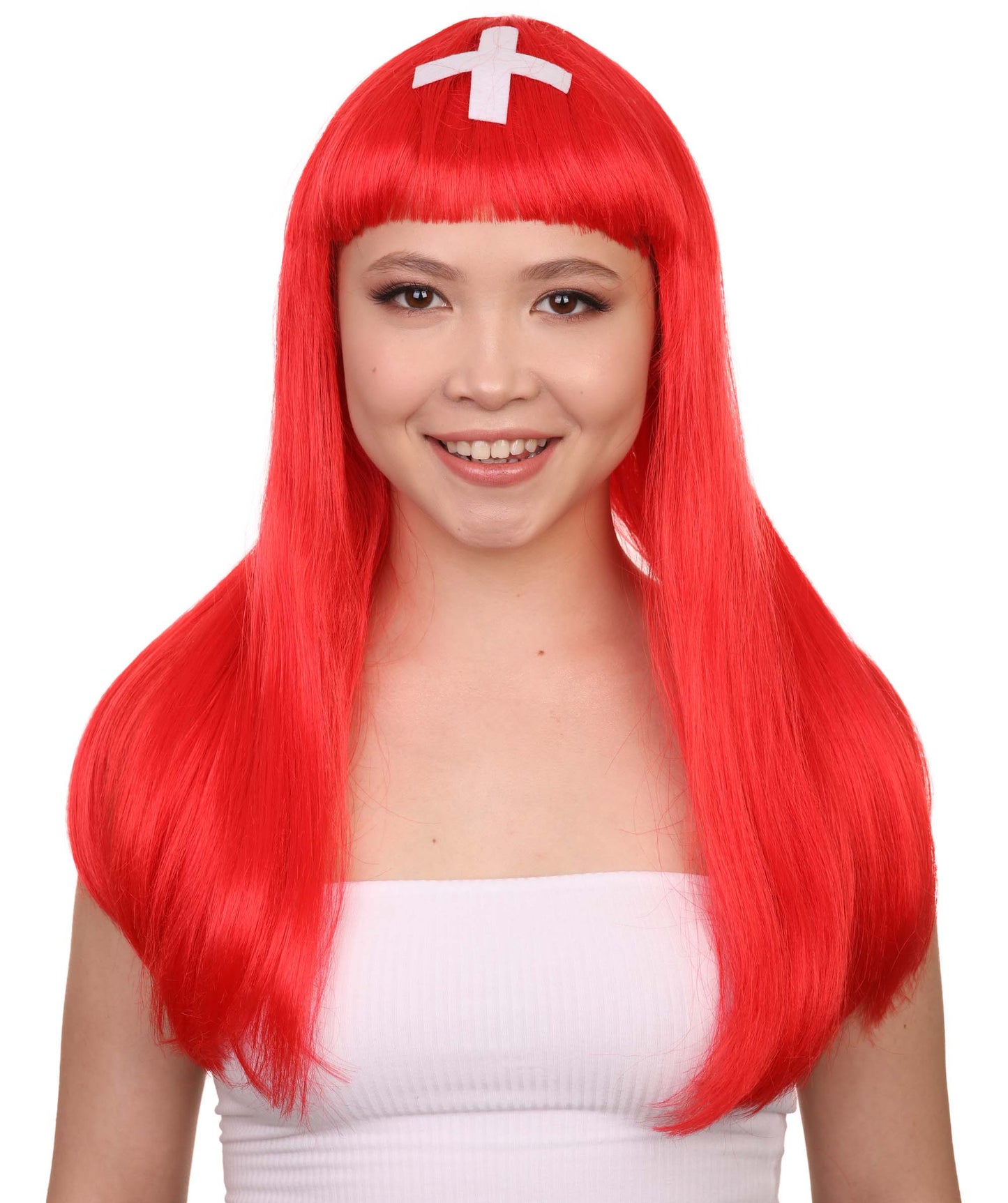 Switzerland Flag Bob Wig