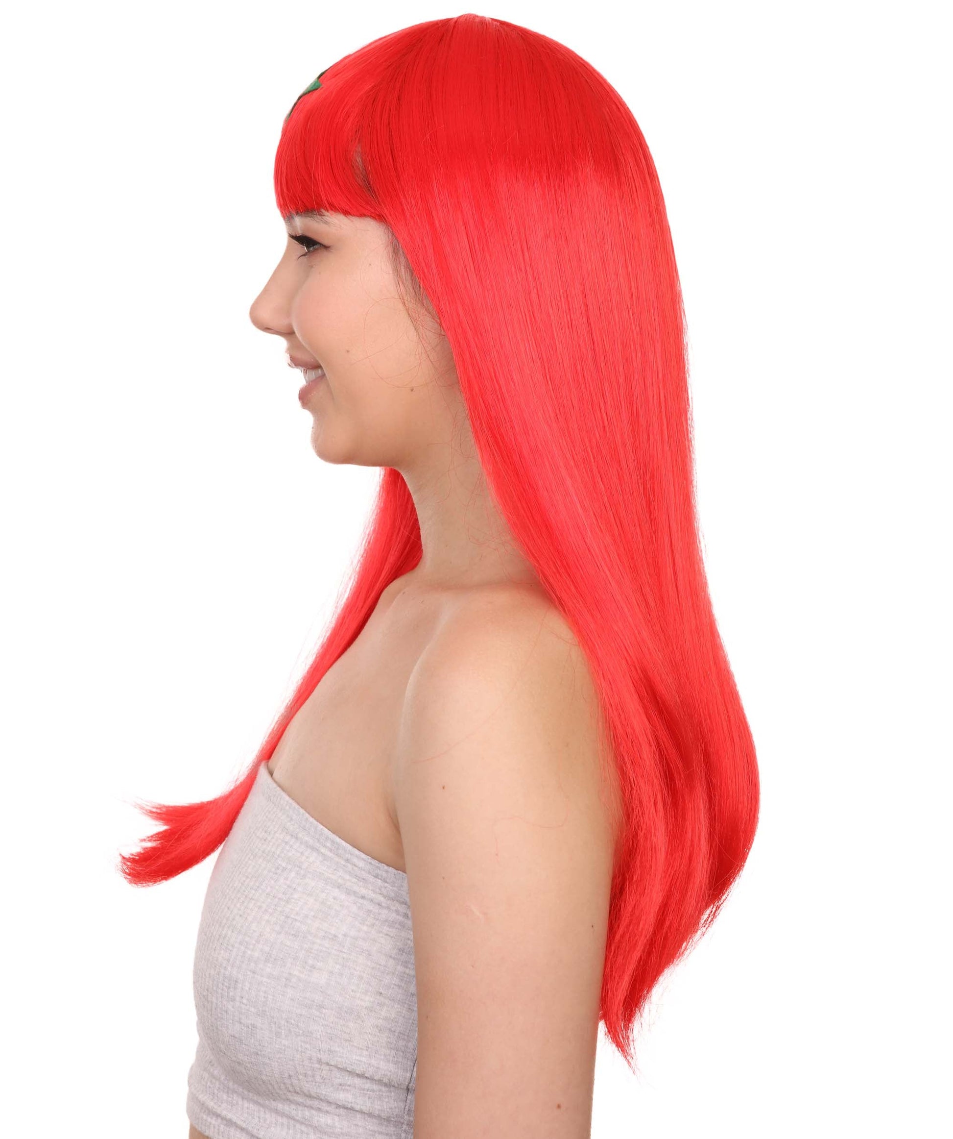 Morocco flag Long Bob Wig