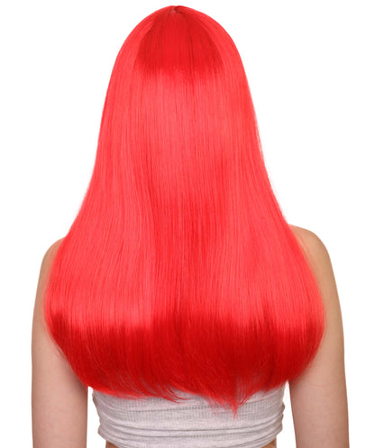 Morocco flag Long Bob Wig