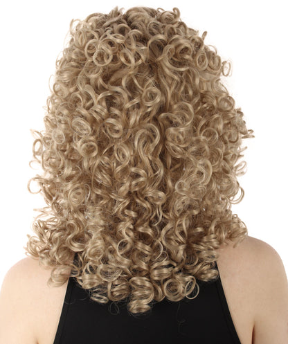 HPO Women's 80's Babe Doll Wig , Multiple Color Options