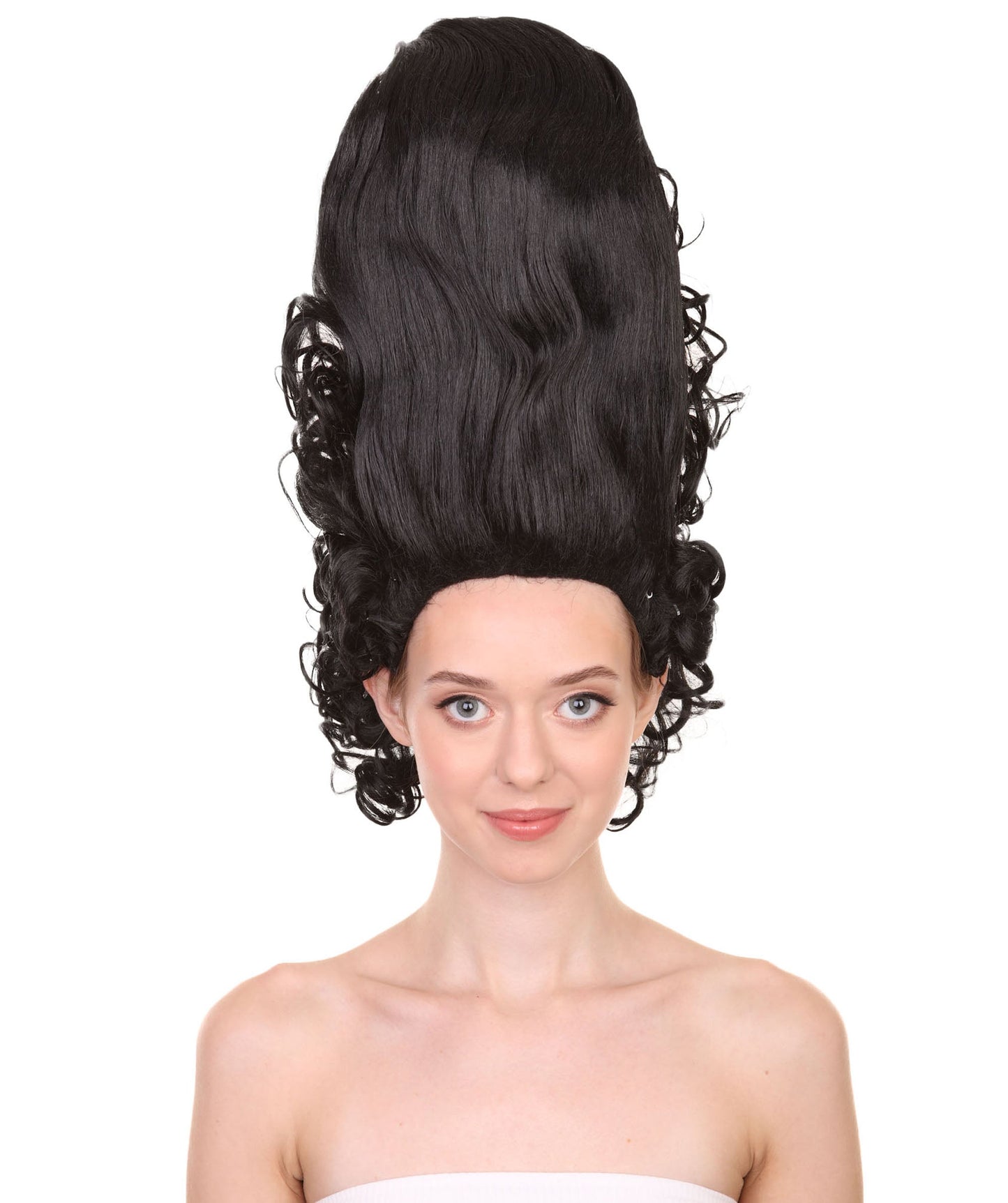 Black Rococo Updo Wig